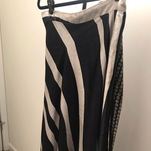 Darn Good Yarn Sari Wrap Skirt XL Ankle